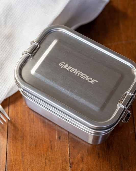 Lunchbox aus Edelstahl