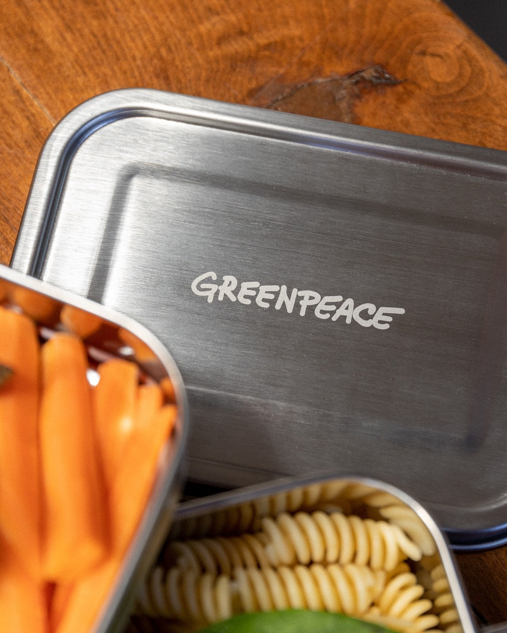 Lunchbox aus Edelstahl