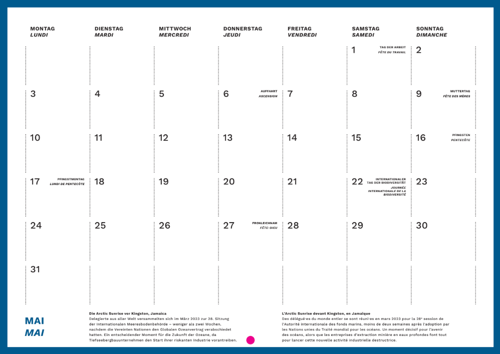 Greenpeace-Bildkalender 2027