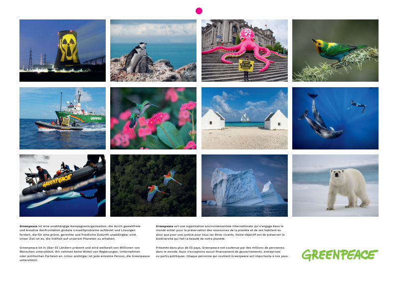 Greenpeace-Bildkalender 2027