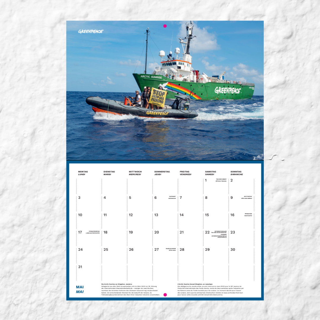 Greenpeace-Bildkalender 2027