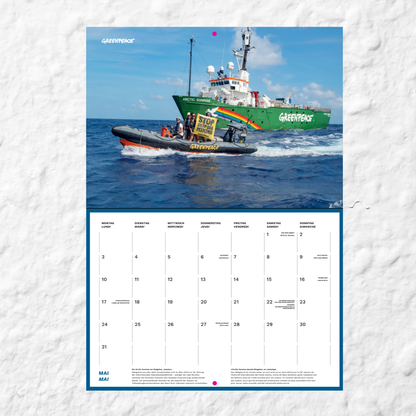 Greenpeace-Bildkalender 2027