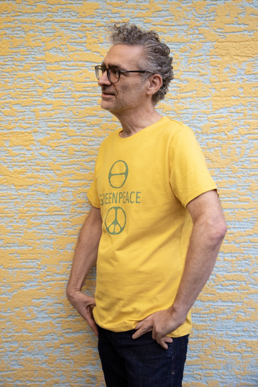 T-shirt unisexe "Greenpeace Original" jaune pissenlit