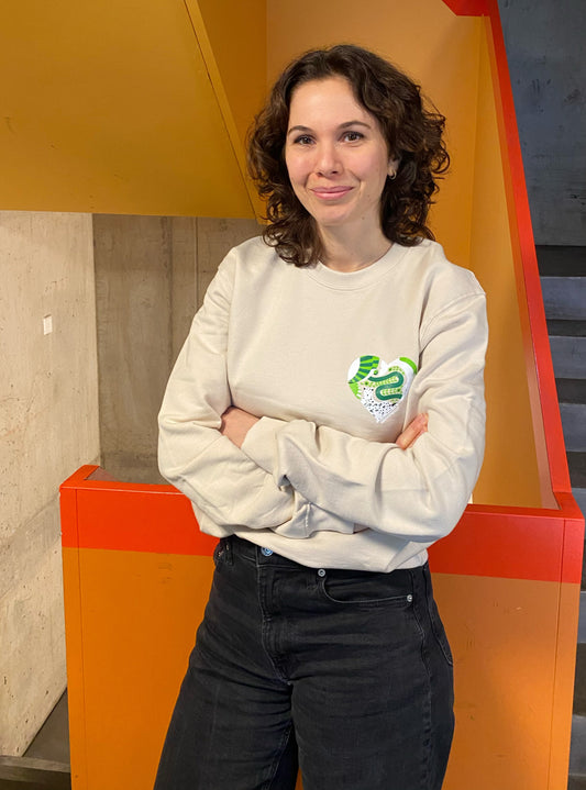 Unisex Sweatshirt “Protect Amazonia - Protect Life” Hellbeige (Sand)