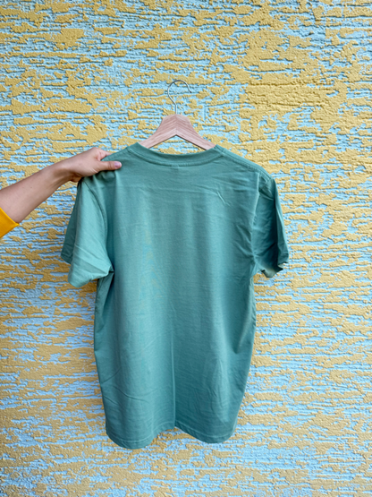 Unisex T-Shirt "RESIST" Sage Green