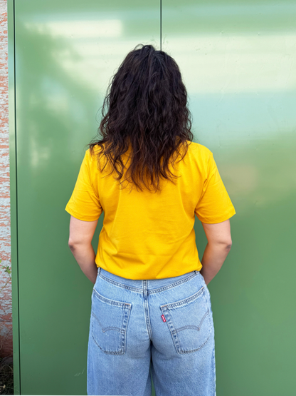 Unisex T-Shirt "RESIST" Burned Yellow