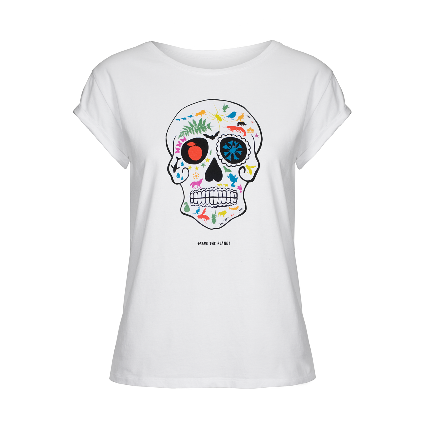 T-shirt pour femme "Artenvielfalt rockt" 